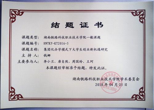 钱娜2016院级